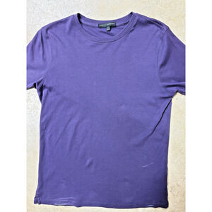 Robert Barakett "The Barakett Tee" – Luxury Pima Cotton Crewneck – Purple - S